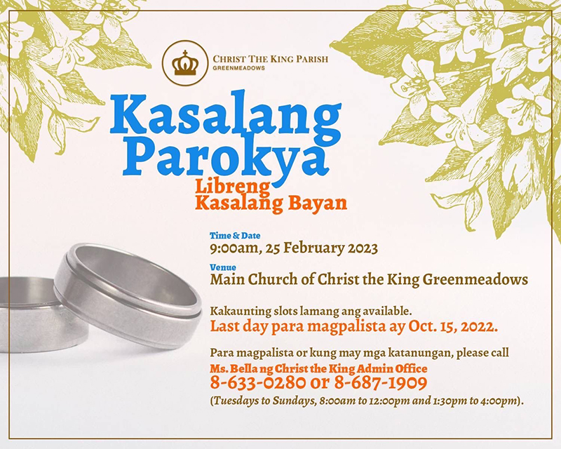 Christ The King Parish Church Greenmeadows Quezon City Philippines