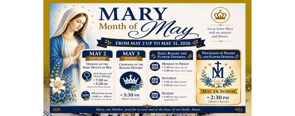 Announcement 2nd Week of May Slide 3