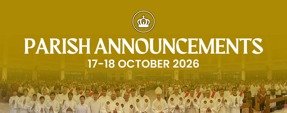 Oct 17 – 18 Announcement 1