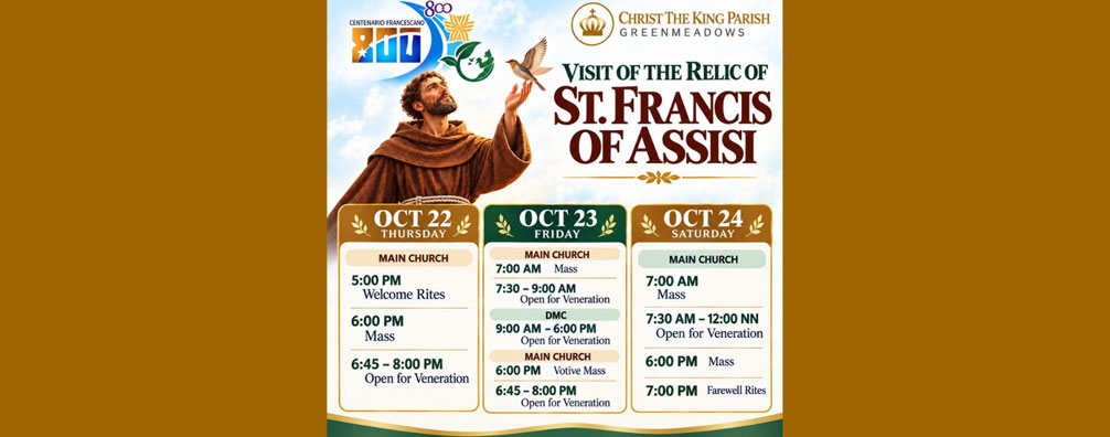 Oct 17 – 18 Announcement 2